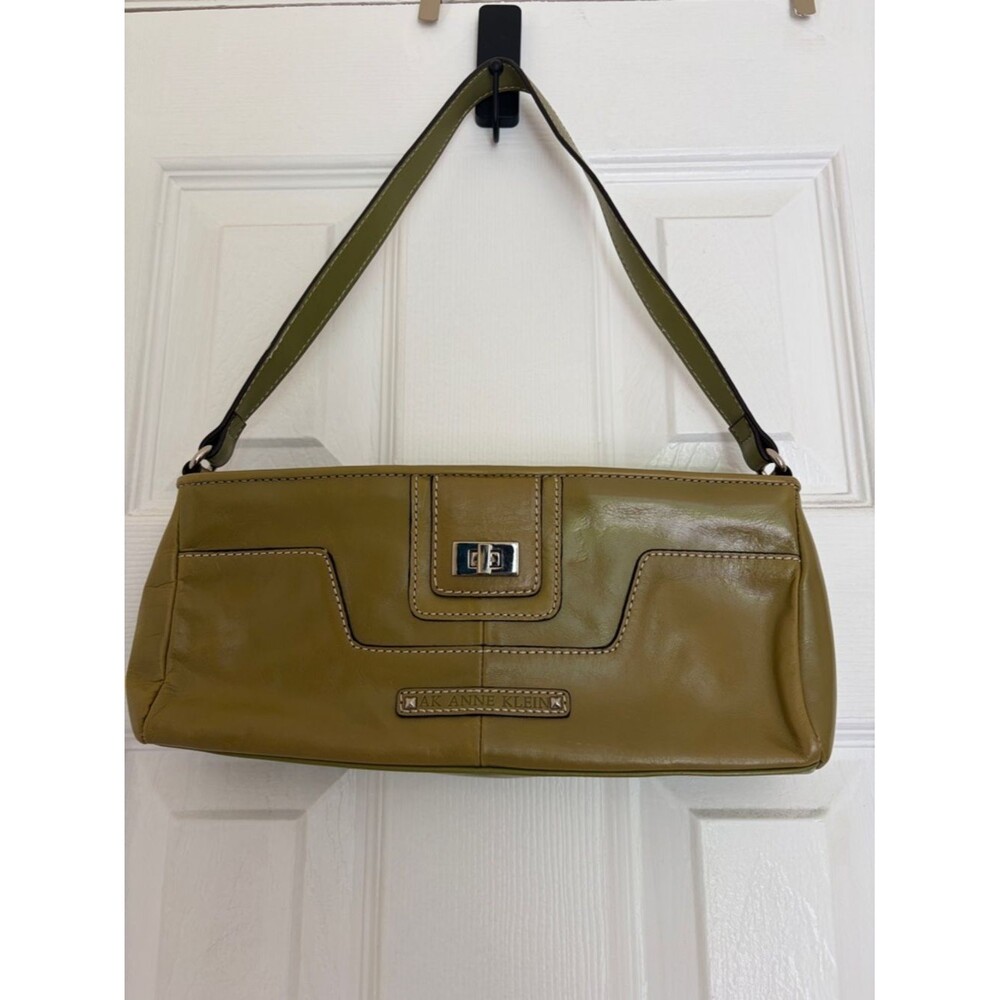 Anne Klein Olive Green Shoulder Bag